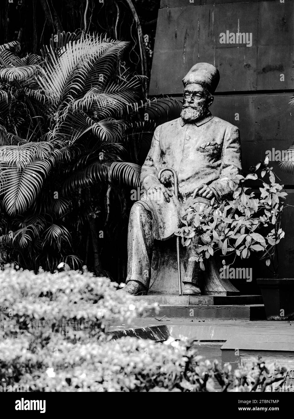 Februar 2020 Stetyu von Jamsetji N Tata in Mantralaya Mumbai maharashtra Indien Stockfoto