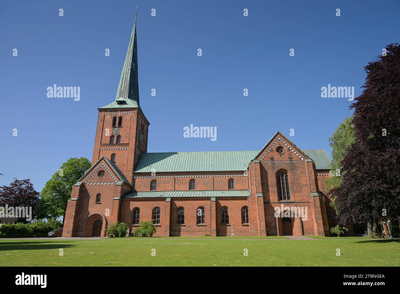 Marienkirche, Kirchplatz, Bad Segeberg, Schleswig-Holstein, Deutschland Stockfoto