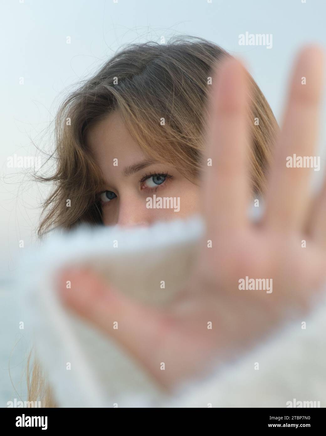 Porträt einer Frau Stockfoto