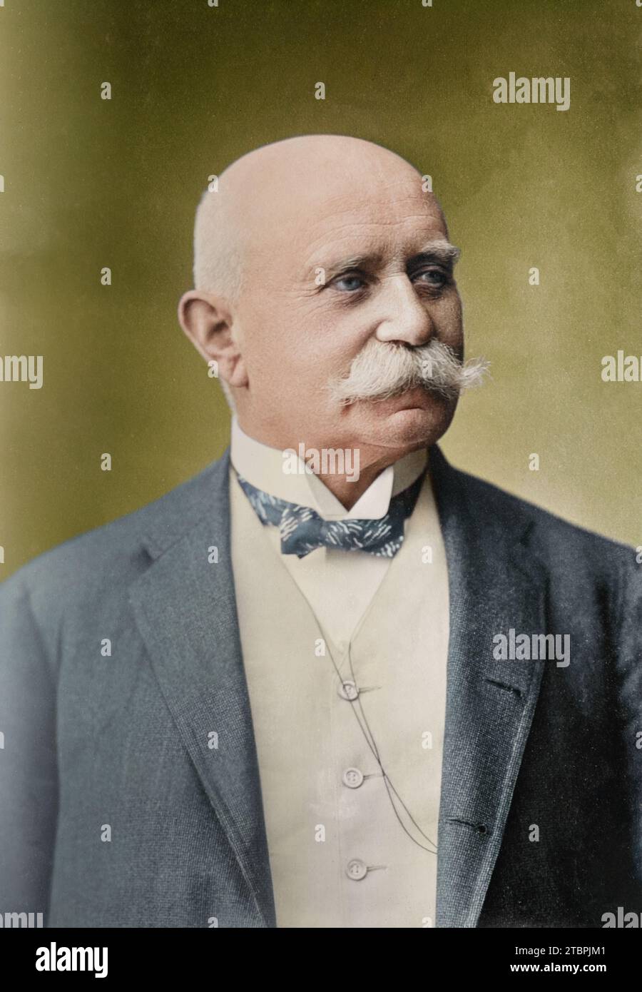 Porträt von Ferdinand von Zeppelin. Von T. Brandseph. Herausgeber: Bain News Service. Stockfoto