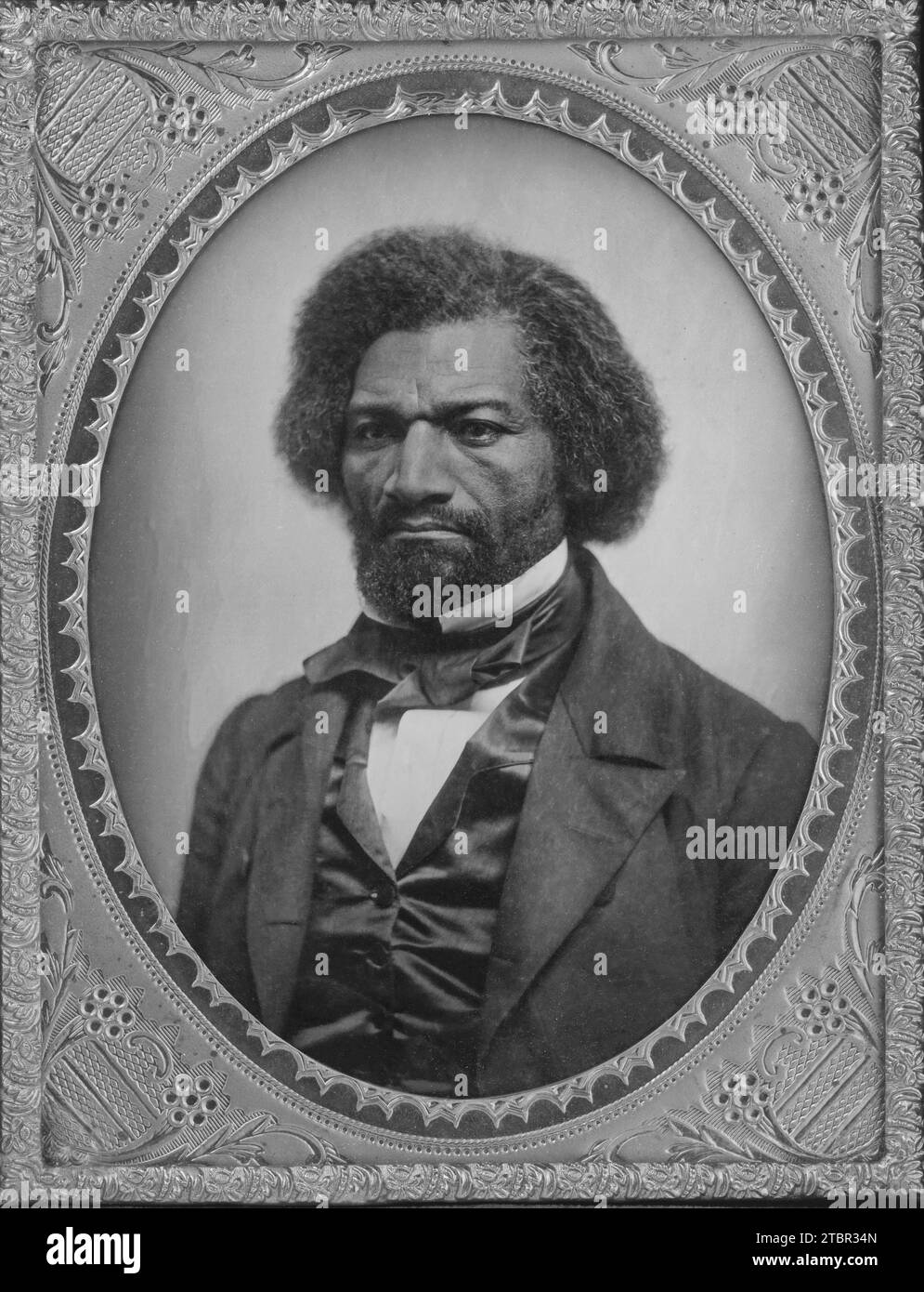 Frederick Douglass. Um 1856. Stockfoto