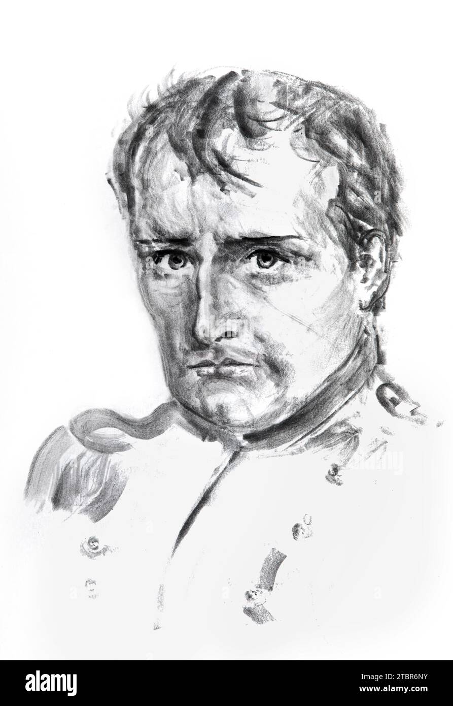 Napoleon Bonaparte (1769–1821) von Ewa Klos Stockfoto