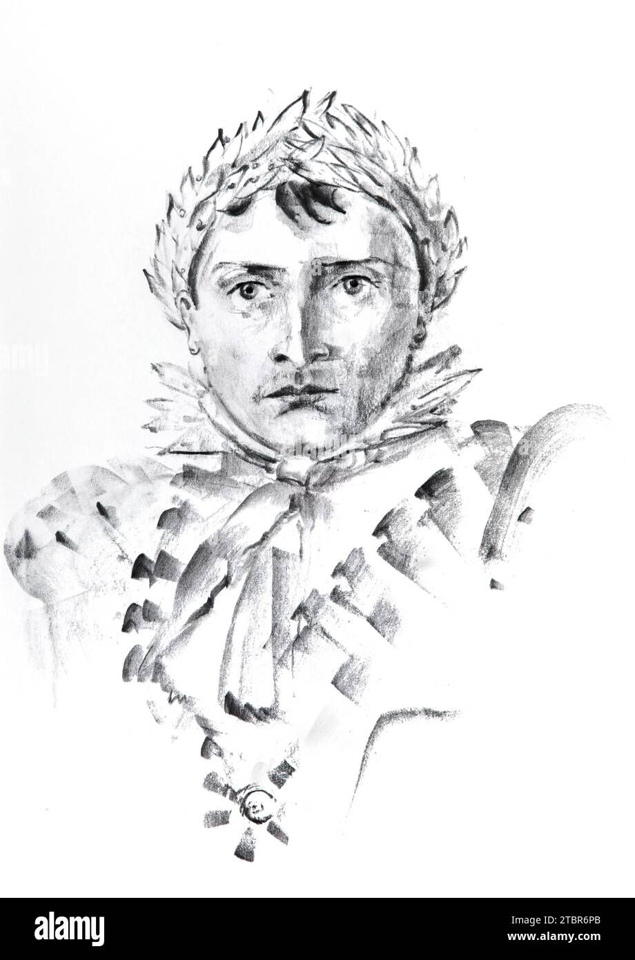 Napoleon Bonaparte (1769–1821) von Ewa Klos Stockfoto