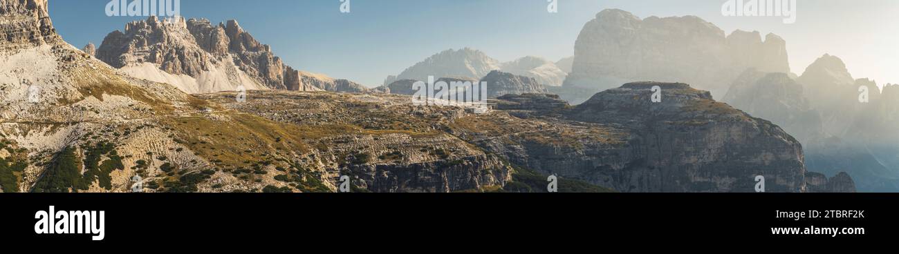Sextner Dolomiten Stockfoto