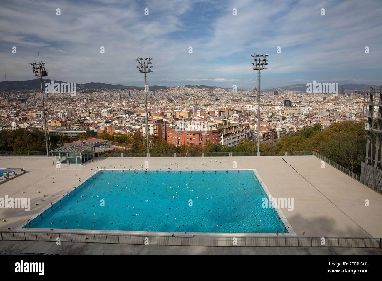 Spanien, Katalonien, Barcelona Montjuic Stockfoto