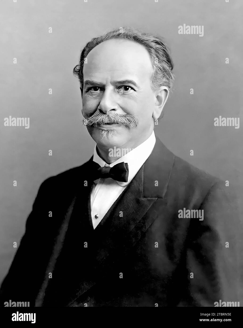 Franz Boas. Porträt des deutsch-amerikanischen Anthropologen Franz URI Boas (1858-1942), um 1915 Stockfoto