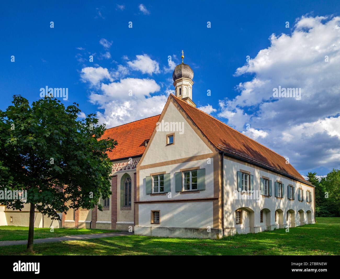 Kapelle, Schloss Blutenburg, Obermenzing, München, Oberbayern, Bayern, Süddeutschland, Deutschland, Europa Stockfoto