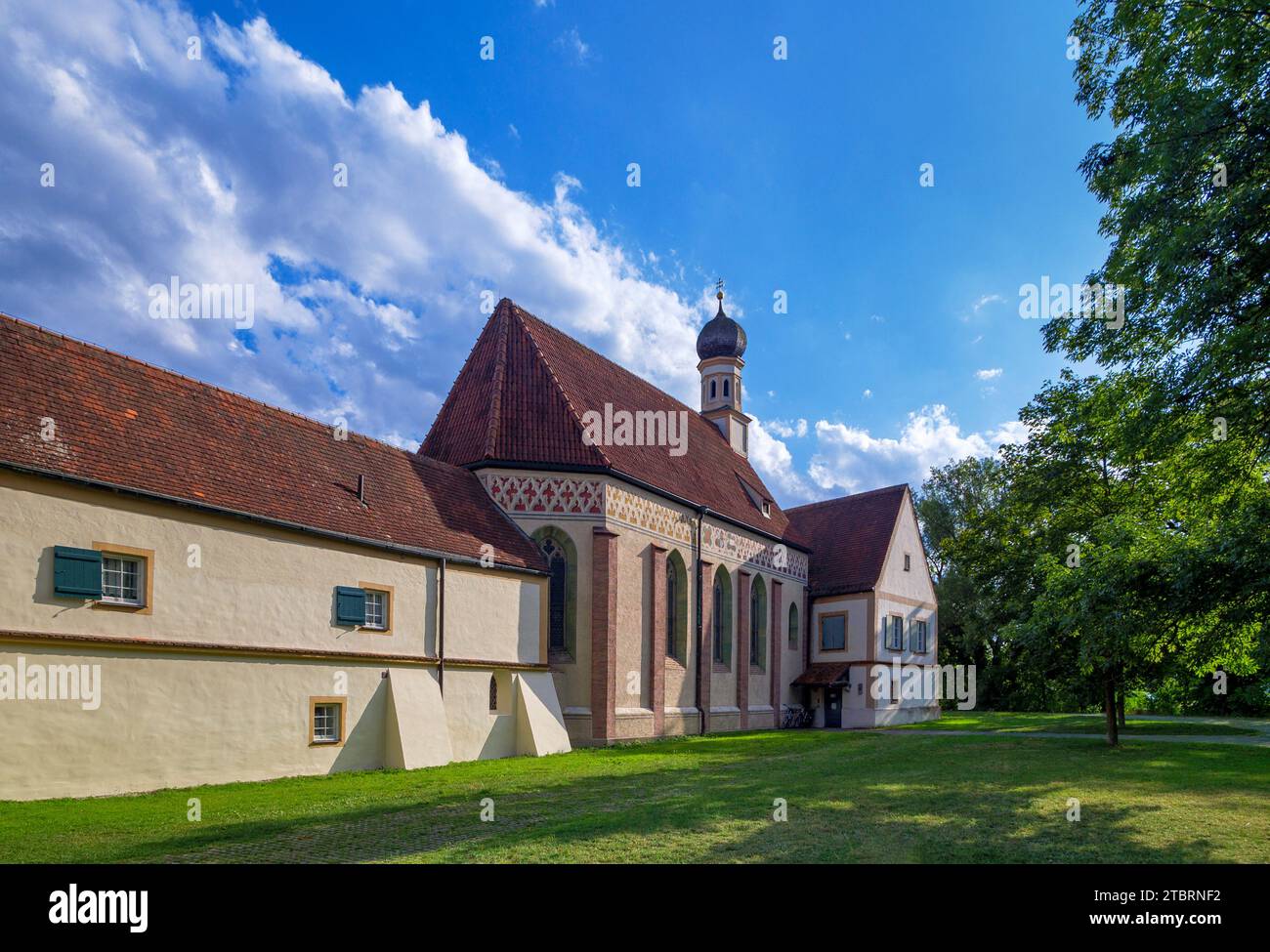Kapelle, Schloss Blutenburg, Obermenzing, München, Oberbayern, Bayern, Süddeutschland, Deutschland, Europa Stockfoto