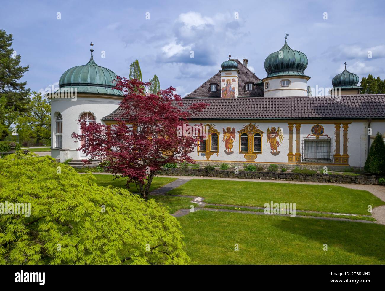 Schloss Höhenried bei Bernried, am Starnberger See, Bayern, Oberbayern, Deutschland Stockfoto