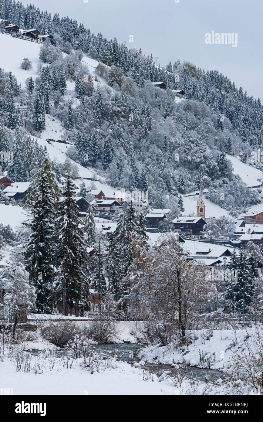 San Nicolò ist ein kleines Dorf in der Provinz Bozen, Europa, Italien, Trentino Südtirol, Bozen, San Nicolò Stockfoto