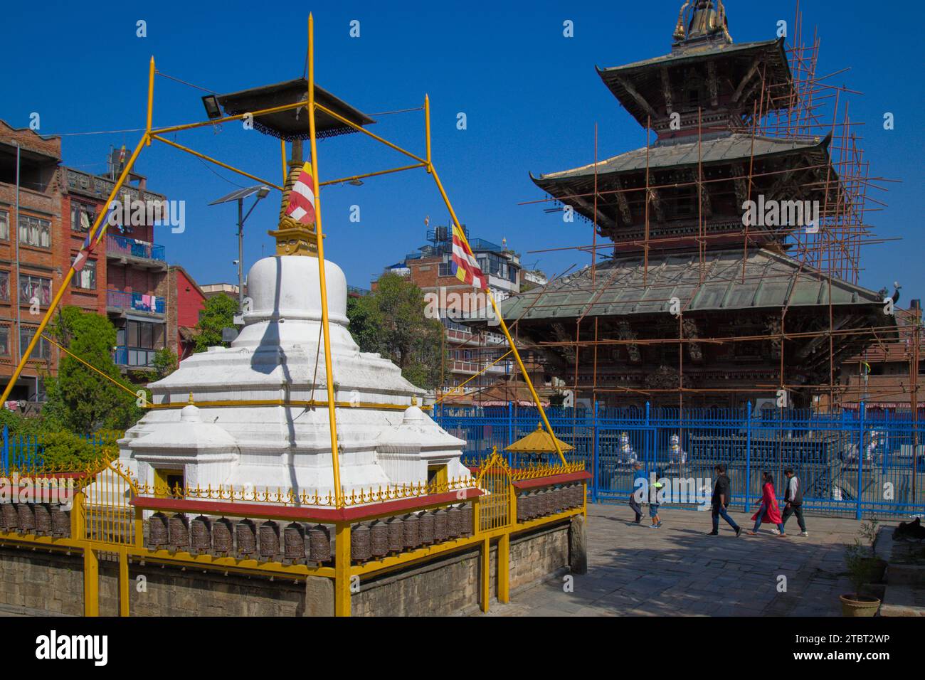 Nepal, Patan, Rato Macchendranath Tempel, Stockfoto