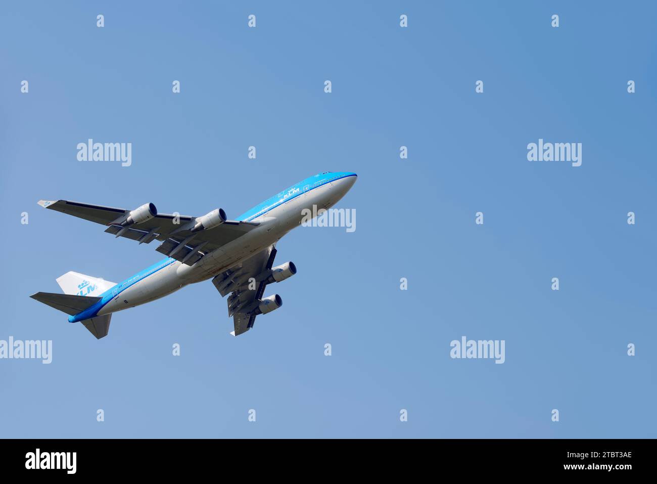 Flugzeug, Amsterdam-Schiphol Airport, Nordholland, Niederlande Stockfoto