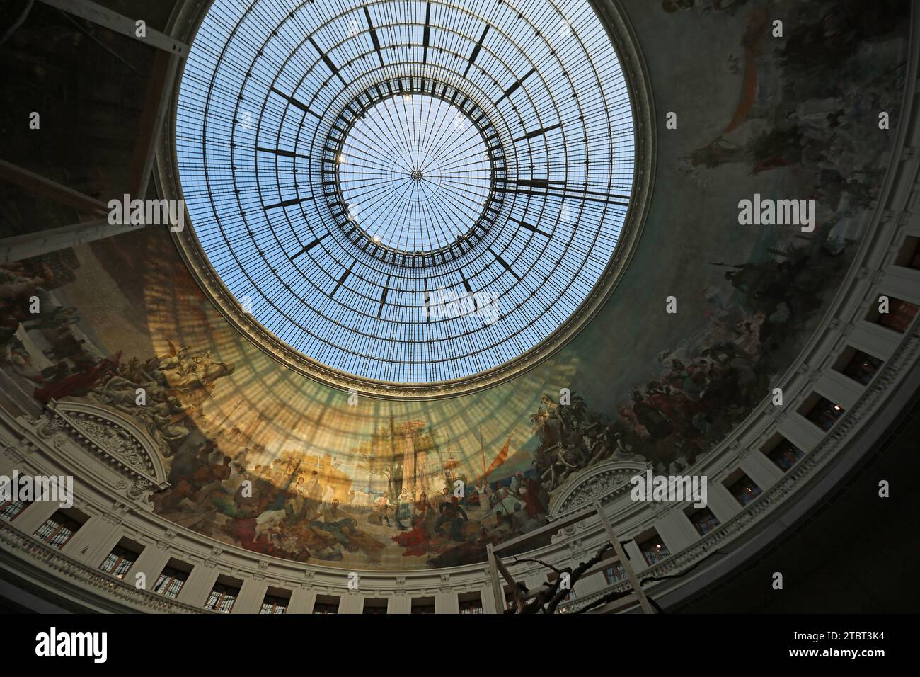 Die Kuppel der Bourse de Commerce, Paris, Frankreich Stockfoto