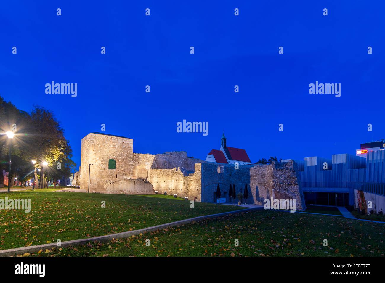 Wiener Neustadt, Kasematten in den Wiener Alpen, Niederösterreich, Österreich Stockfoto