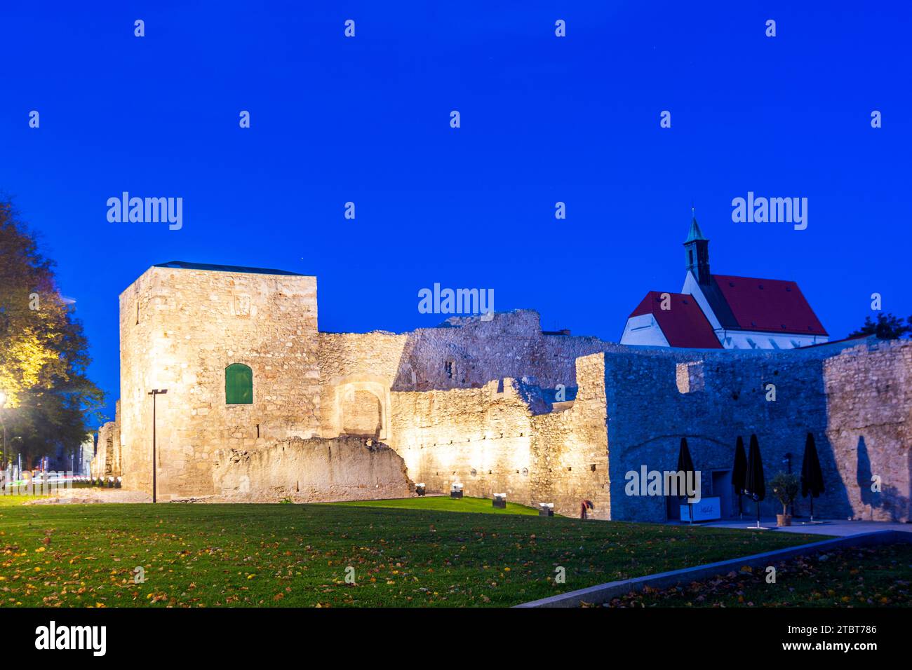 Wiener Neustadt, Kasematten in den Wiener Alpen, Niederösterreich, Österreich Stockfoto