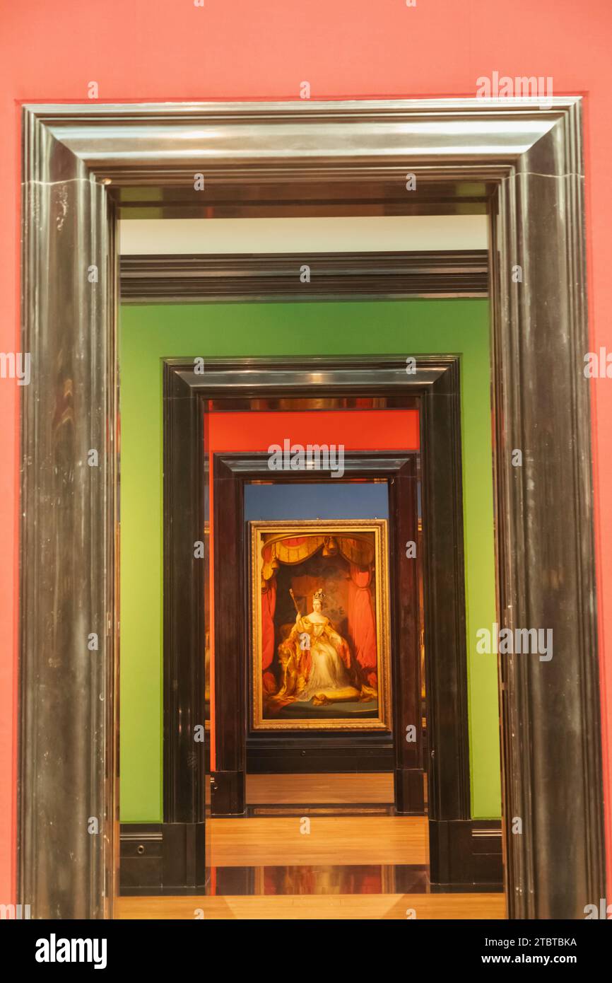 England, London, National Portrait Gallery, Innenansicht Stockfoto