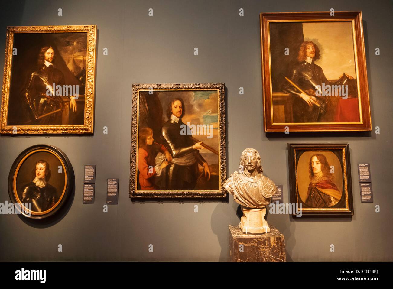 England, London, National Portrait Gallery, Innenansicht Stockfoto
