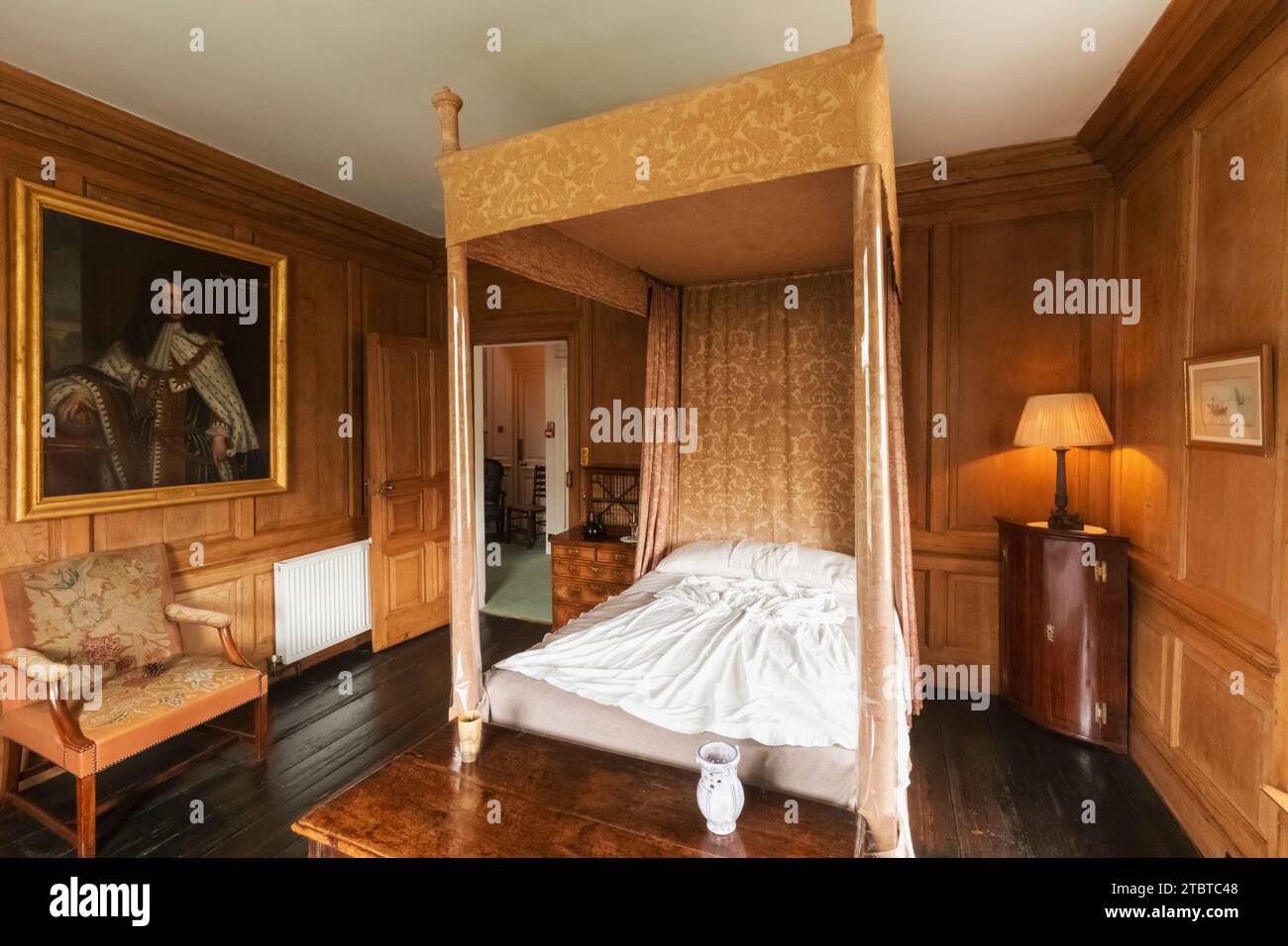 England, East Sussex, Rye, Lamb House, einmaliges Zuhause des Schriftstellers Henry James, The Kings Room Stockfoto