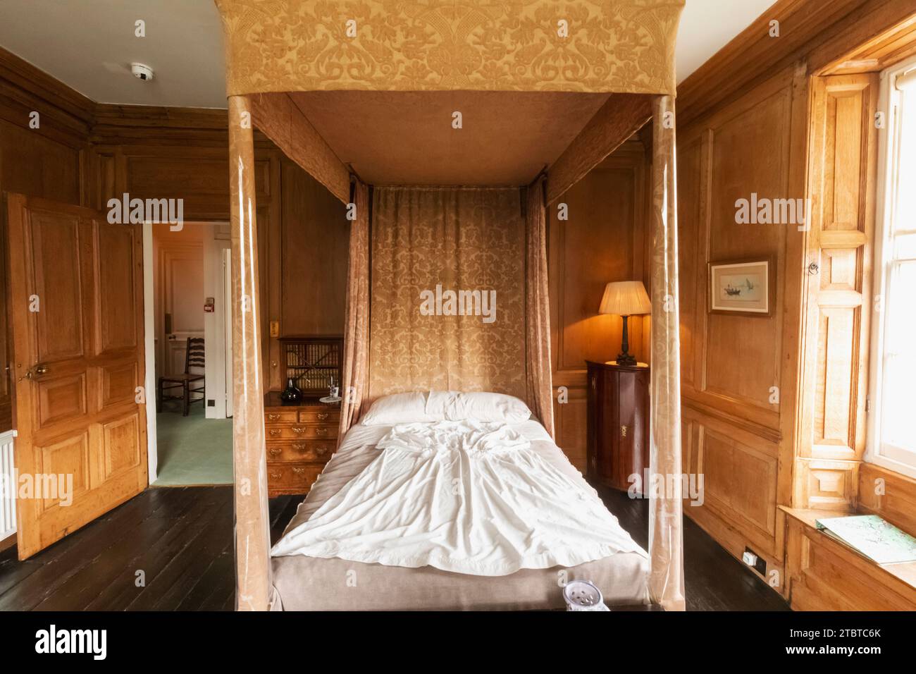 England, East Sussex, Rye, Lamb House, einmaliges Zuhause des Schriftstellers Henry James, The Kings Room Stockfoto
