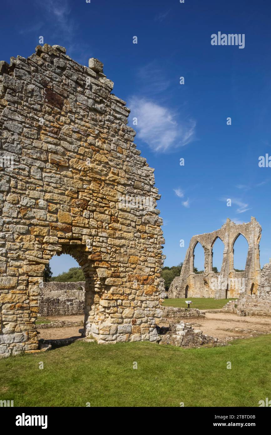 England, Kent, Lamberhurst, Bayham Old Abbey Stockfoto