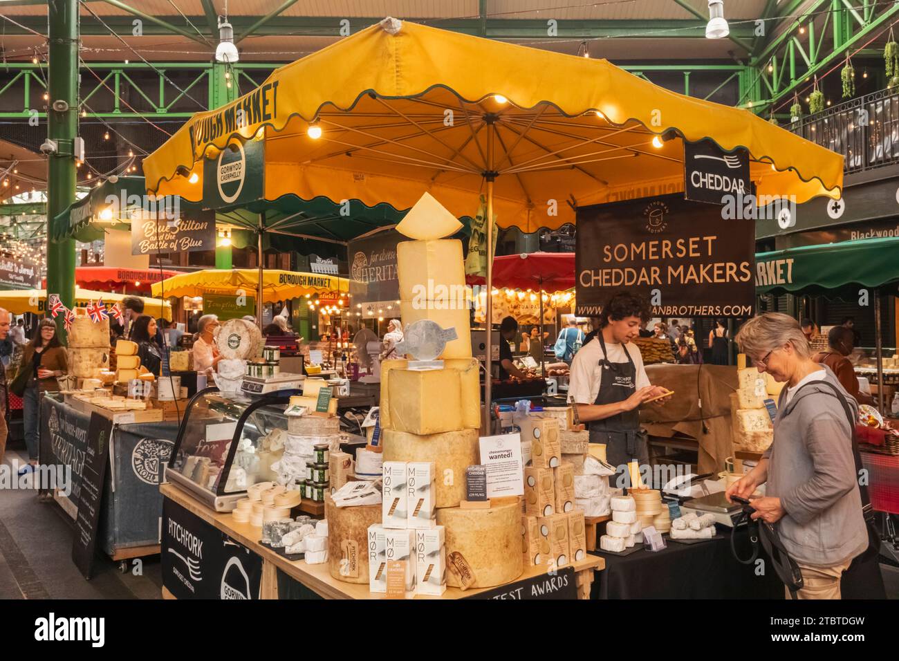 England, London, Southwark, Borough Market Stockfoto