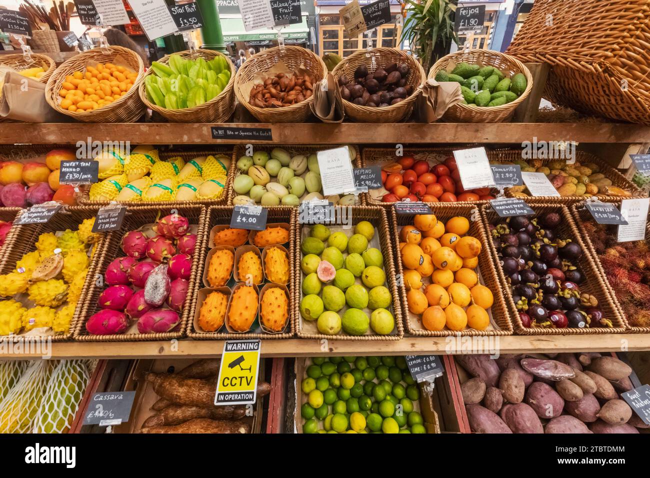 England, London, Southwark, Borough Market Stockfoto