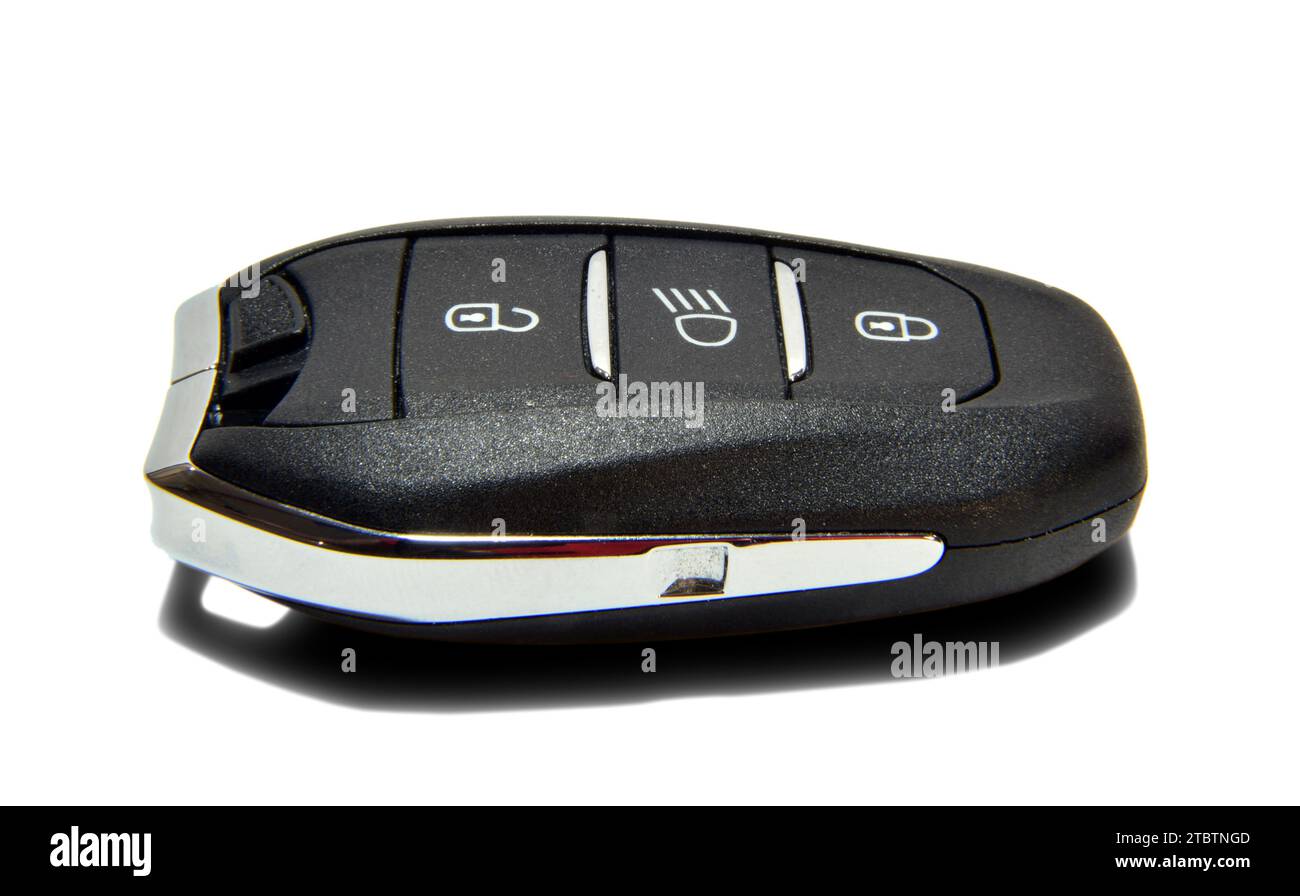 Ausklappbarer Autoschlüssel mit Zentralverriegelung Stockfoto
