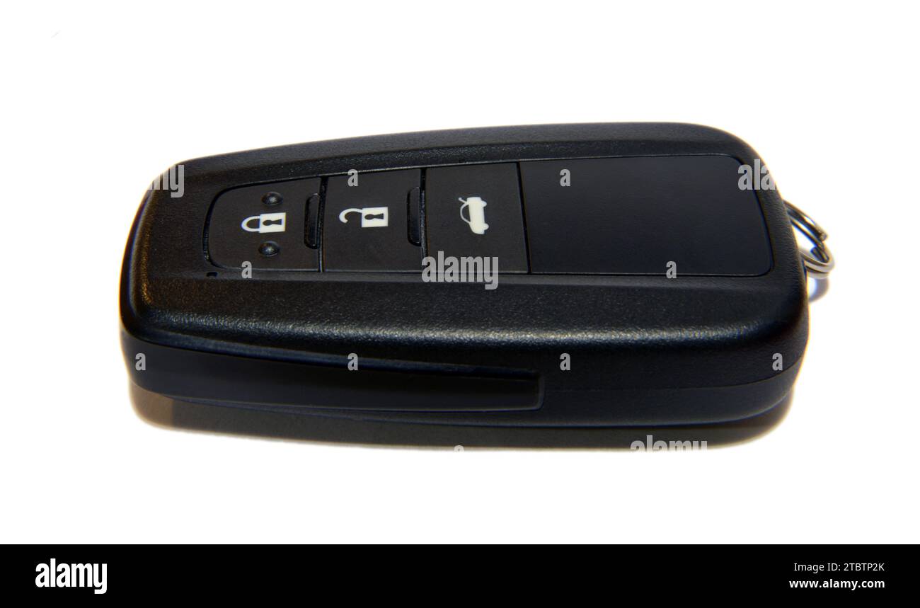 Ausklappbarer Autoschlüssel mit Zentralverriegelung Stockfoto