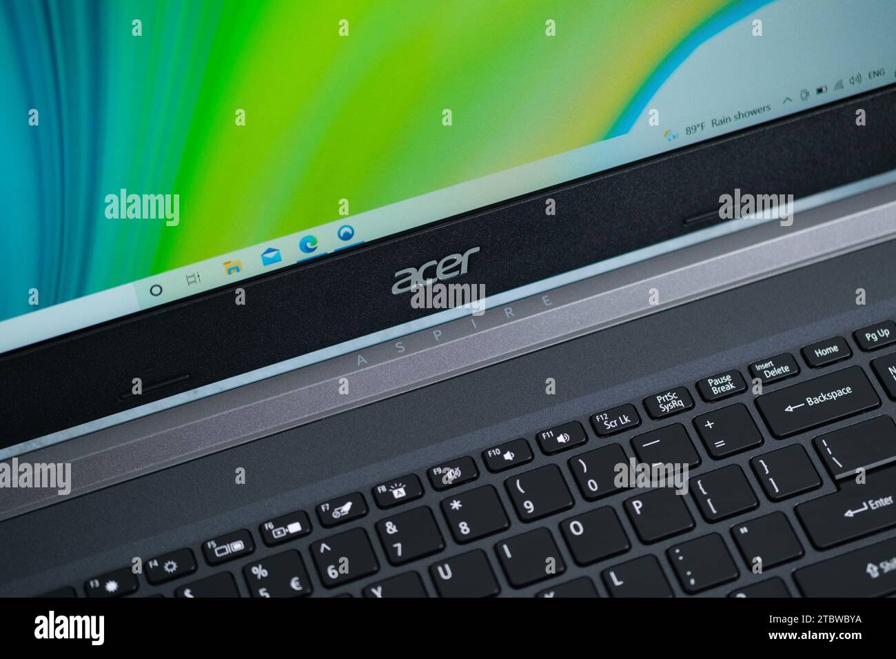 HCMC, VN - Dez. 2023. Acer Aspire 3 Laptop Stockfoto