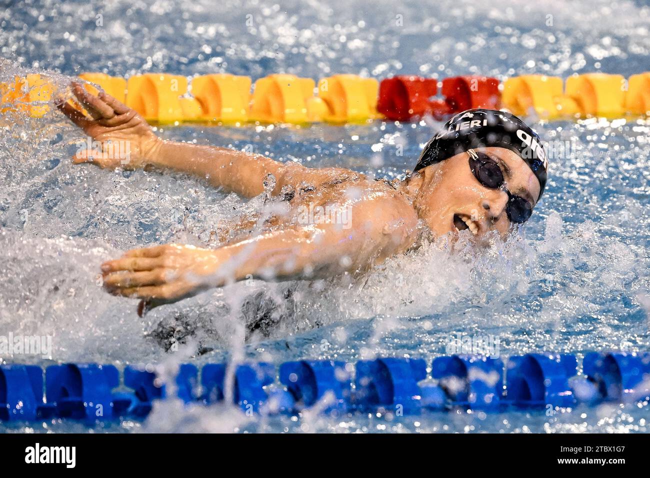 Alessia Polieri aus Italien tritt an den 100 m langen Butterfly Women
