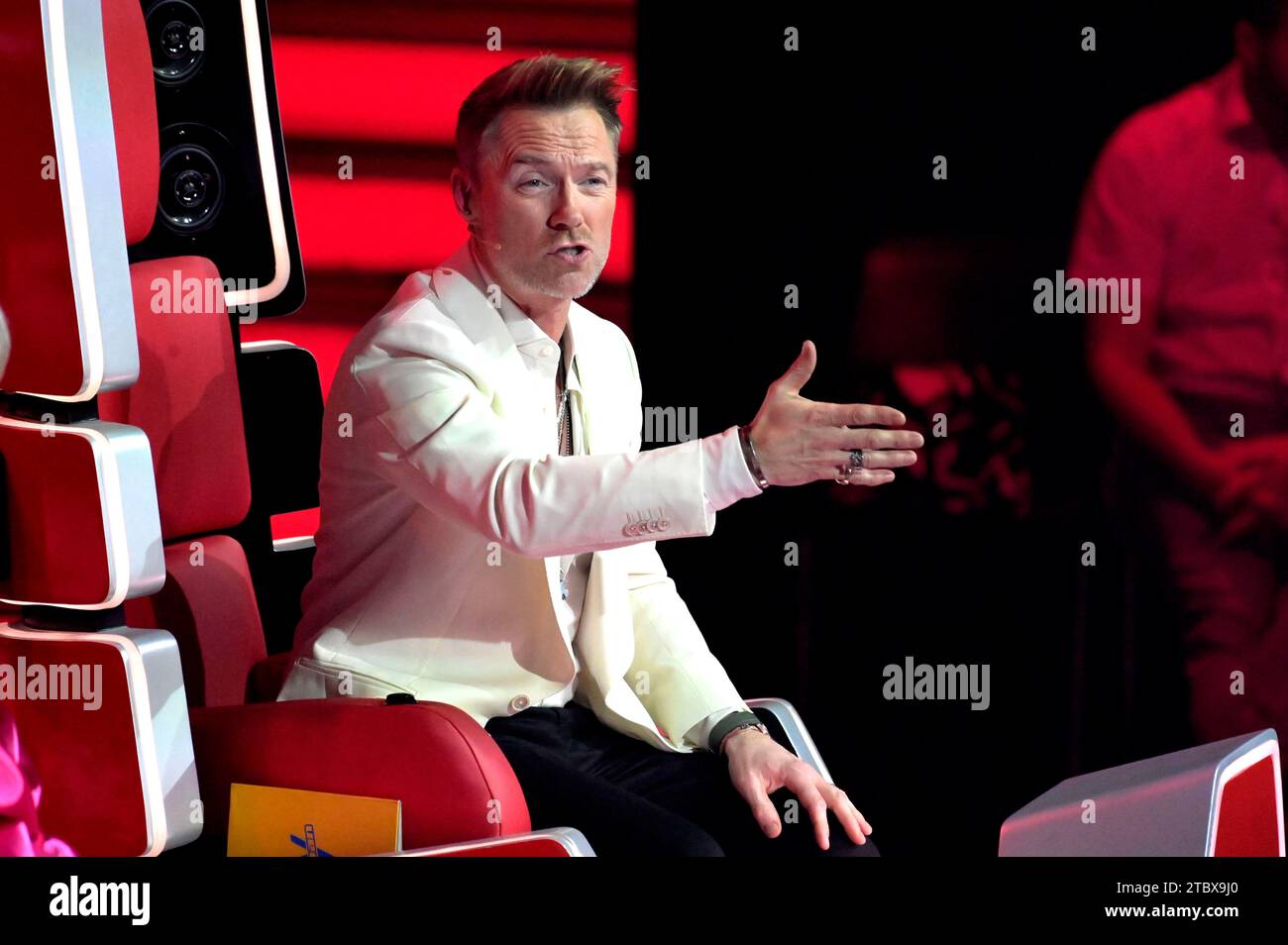 Ronan Keating im Finale der 13. Staffel der Castingshow „The Voice of Germany“ 2023 im Studio H