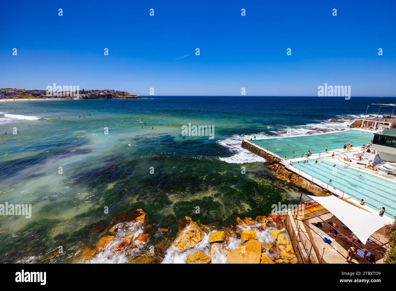 Bondi Beach in Sydney, Australien Stockfoto