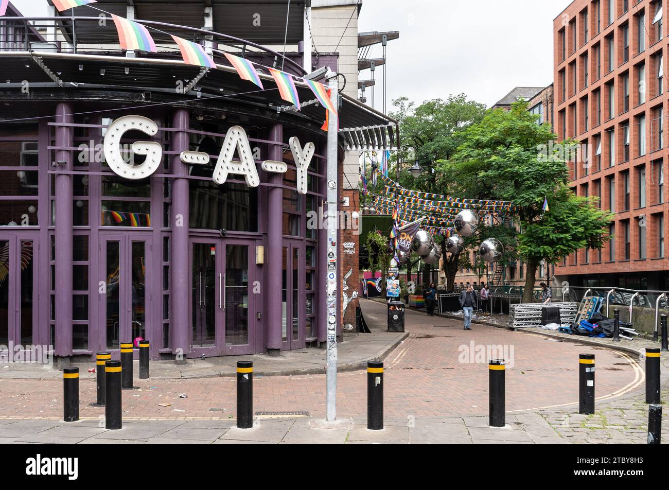 G-a-y Stockfoto