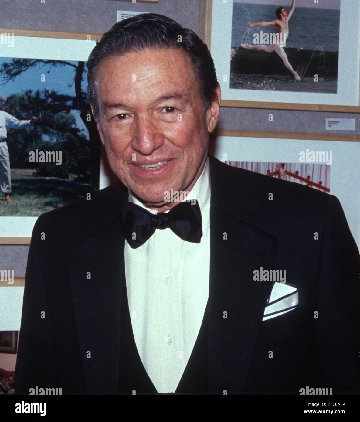 1991 Mike Wallace John Barrett/PHOTOlink Stockfoto