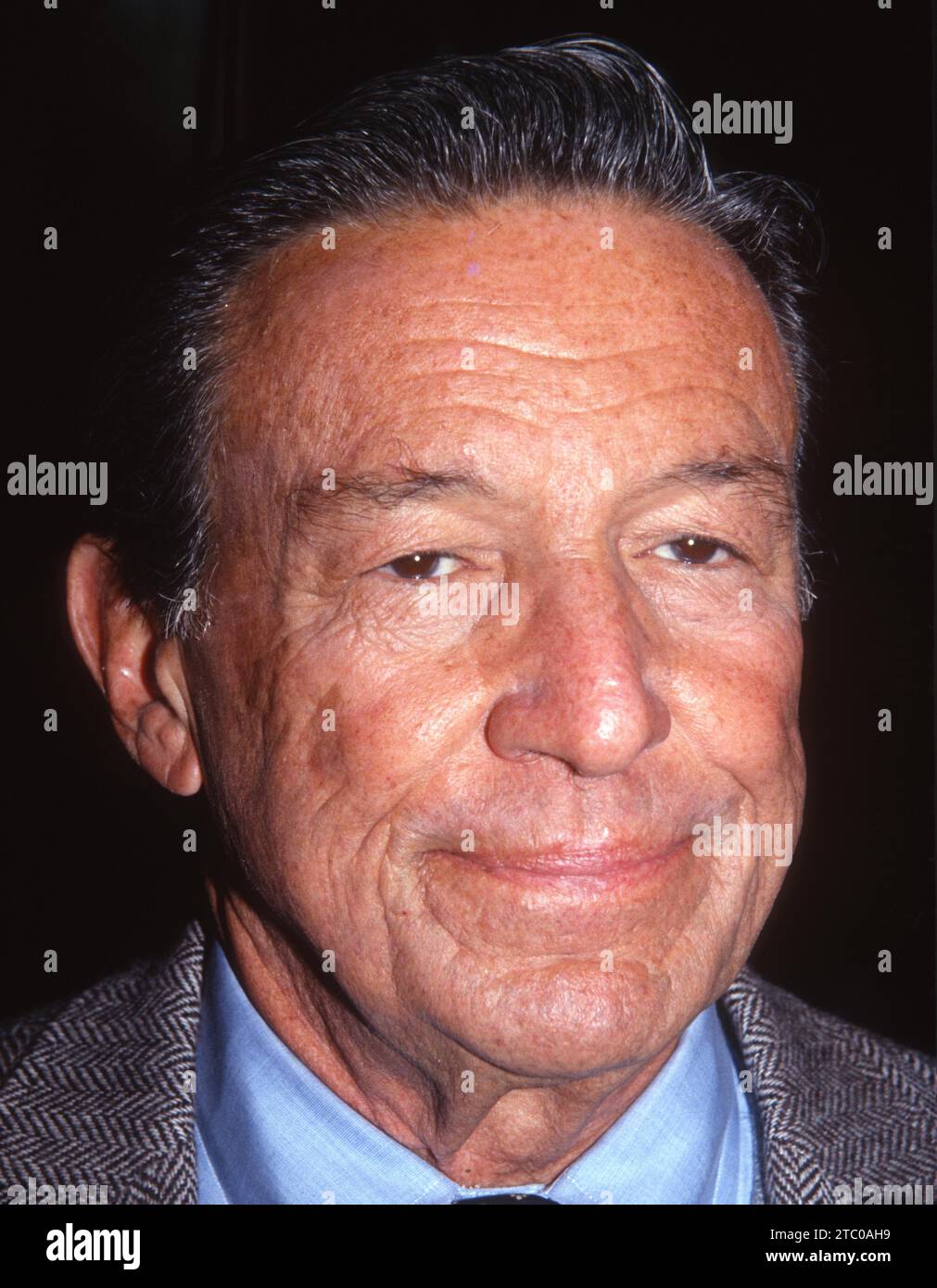 1992 Mike Wallace John Barrett/PHOTOlink Stockfoto