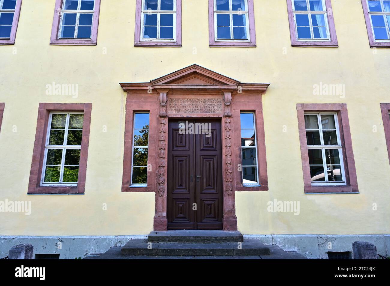Goethe-Nationalmuseum in Weimar, Thüringen, Deutschland Stockfoto