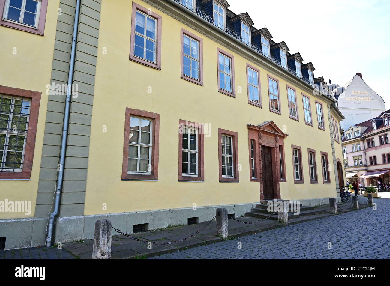 Goethe-Nationalmuseum in Weimar, Thüringen, Deutschland Stockfoto