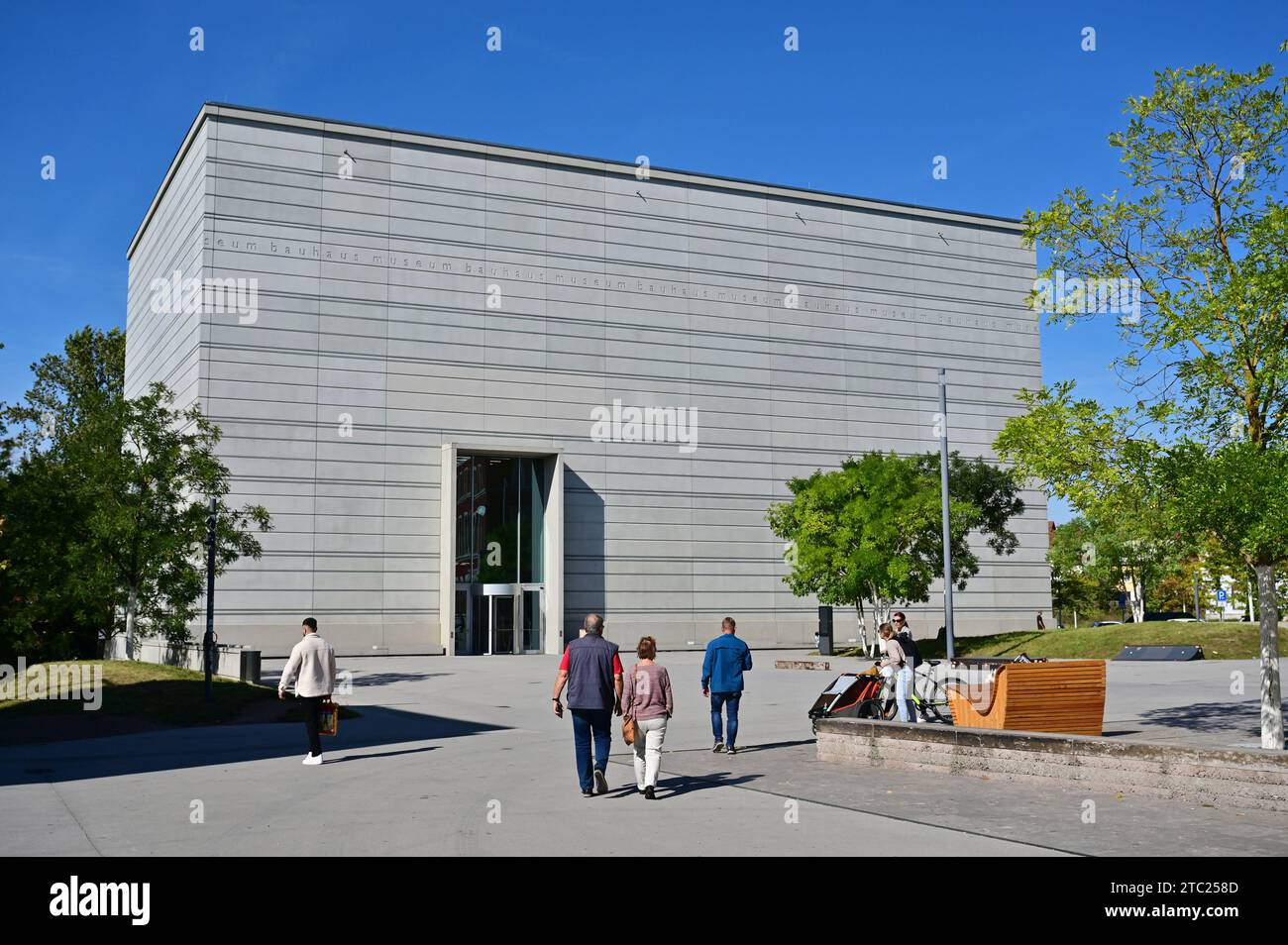 Bauhaus-Museum der Stadt Weimar, Thüringen, Germanyq Stockfoto