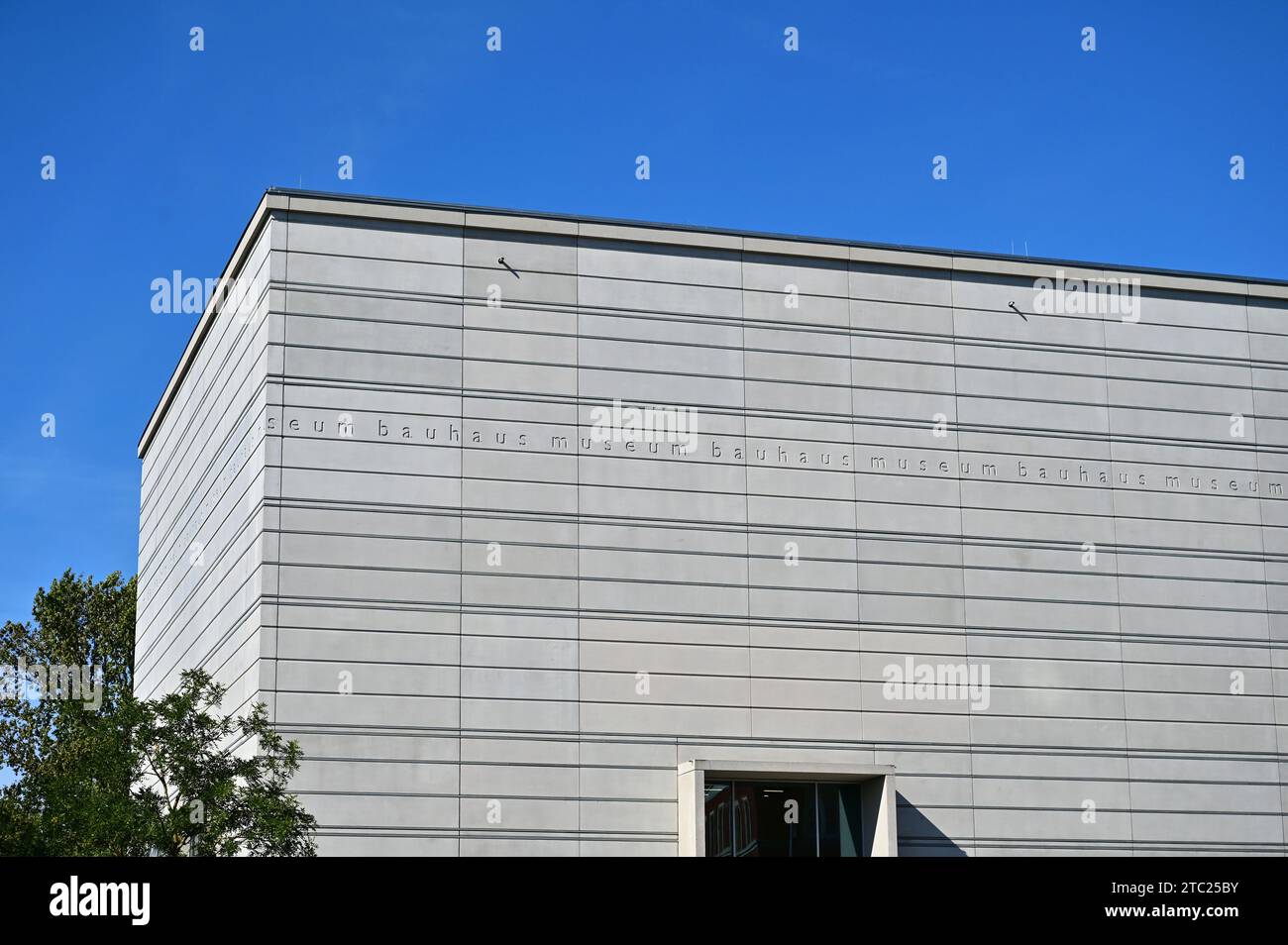 Bauhaus-Museum der Stadt Weimar, Thüringen, Germanyq Stockfoto