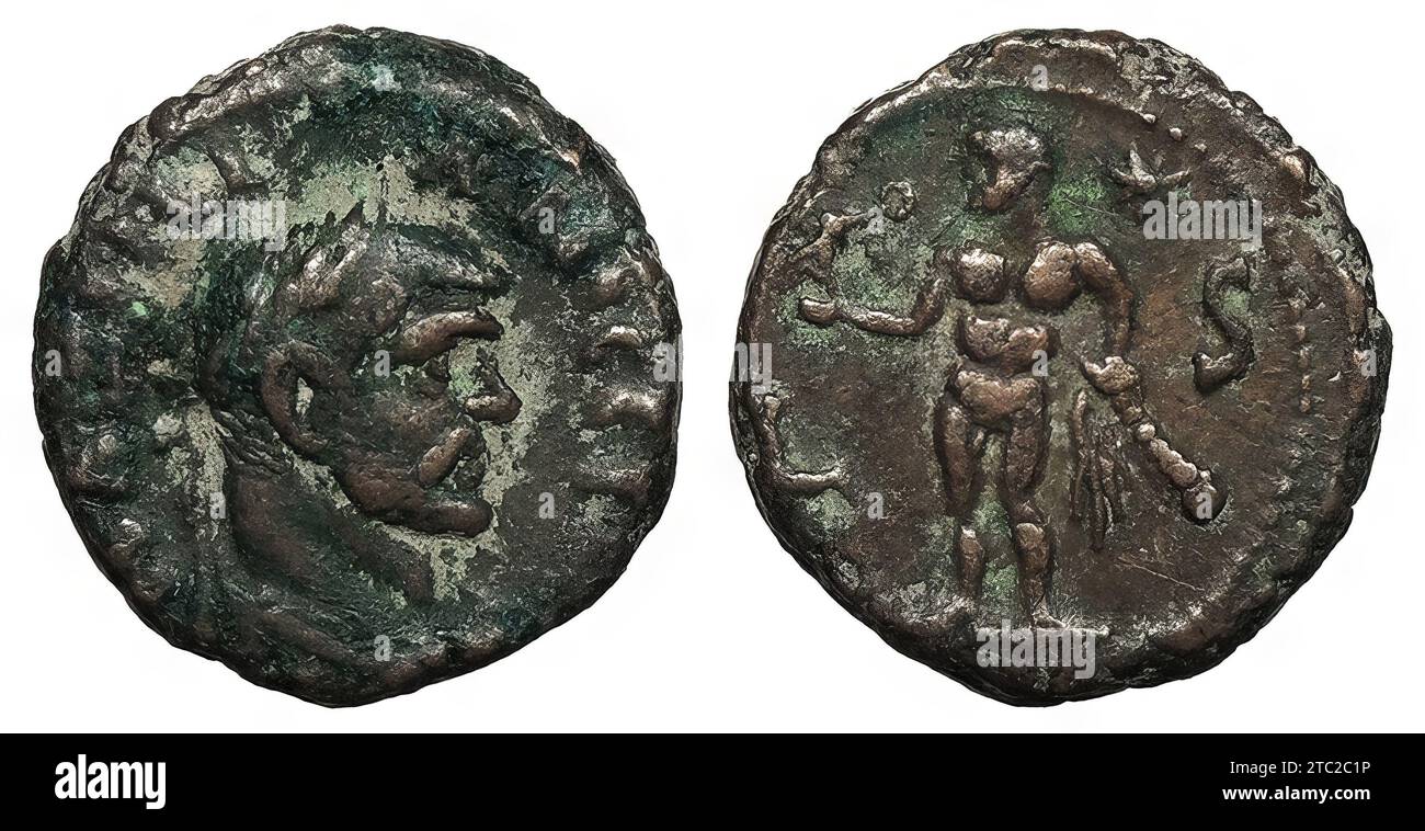 Fotomünzen Lydische Münze, 7. Jahrhundert v. Chr Stockfoto