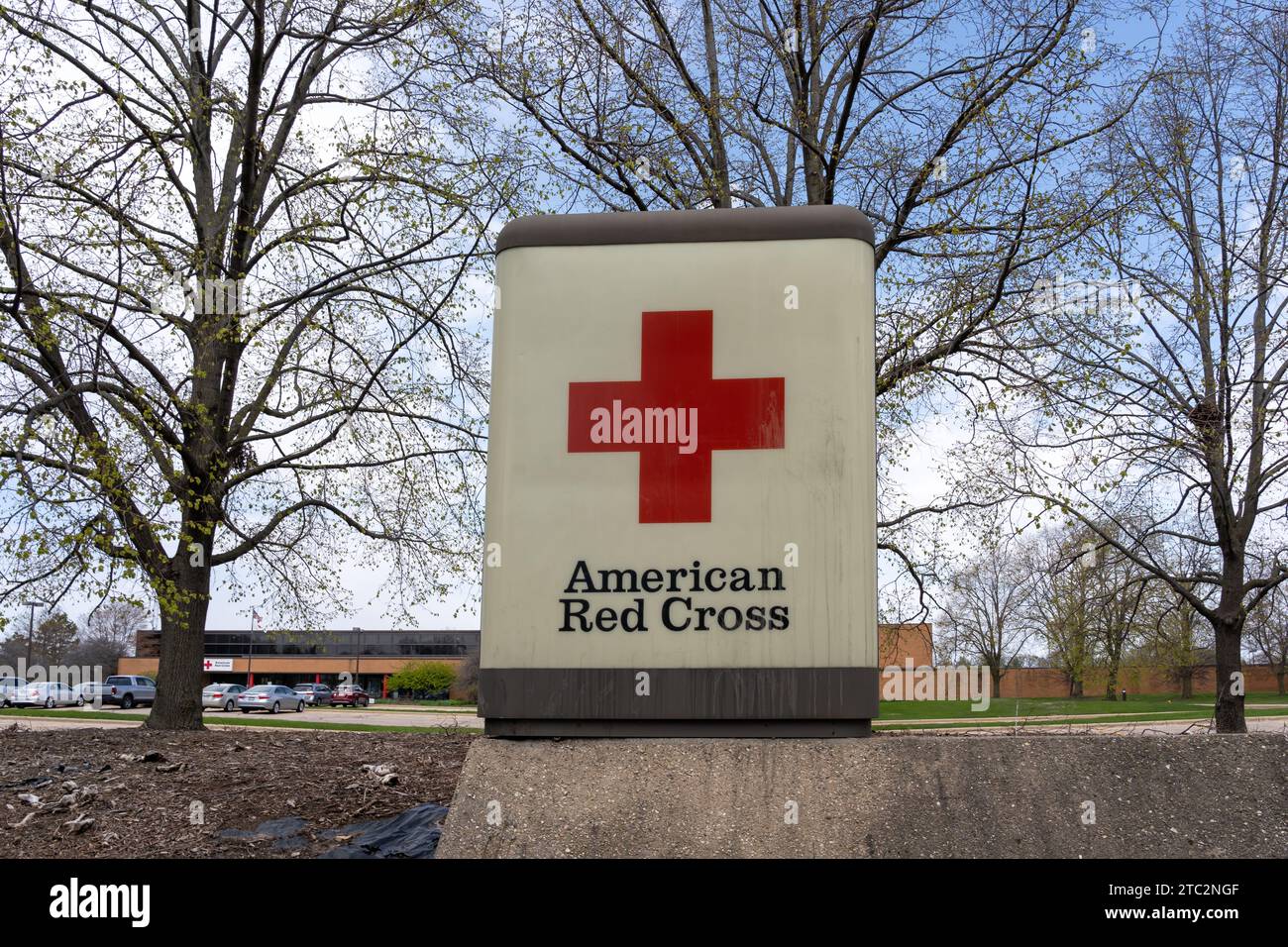 American Red Cross Southwest Chapter and Blood Spender Center in Madison, WI, USA Stockfoto