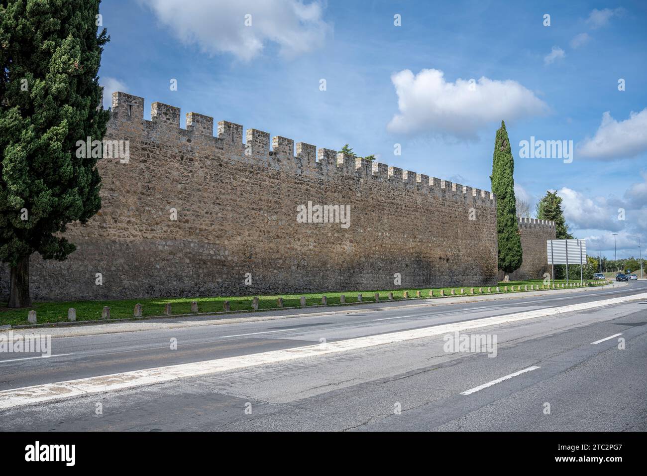 Alte Festungsmauer, Altstadt, Evora, Alentejo, Portugal Stockfoto