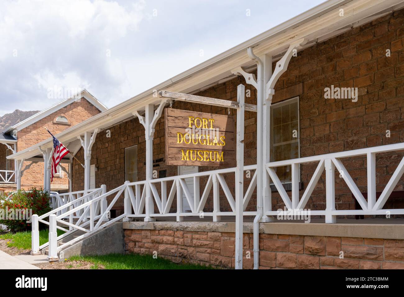 Fort Douglas Museum auf dem Campus der University of Utah in Salt Lake City, Utah, USA Stockfoto