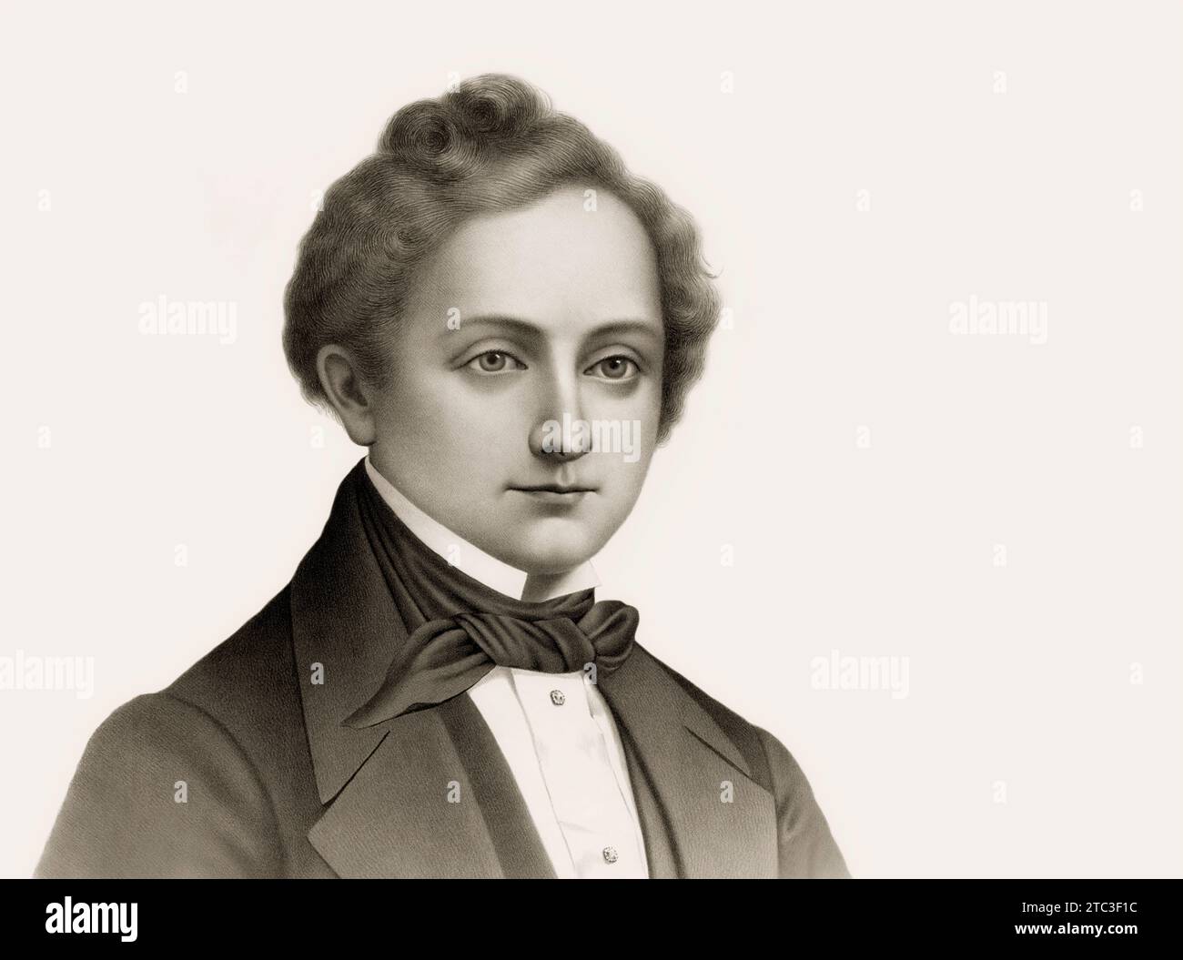 Gustav Albert Lortzing, 1801–1851, deutscher Komponist Stockfoto