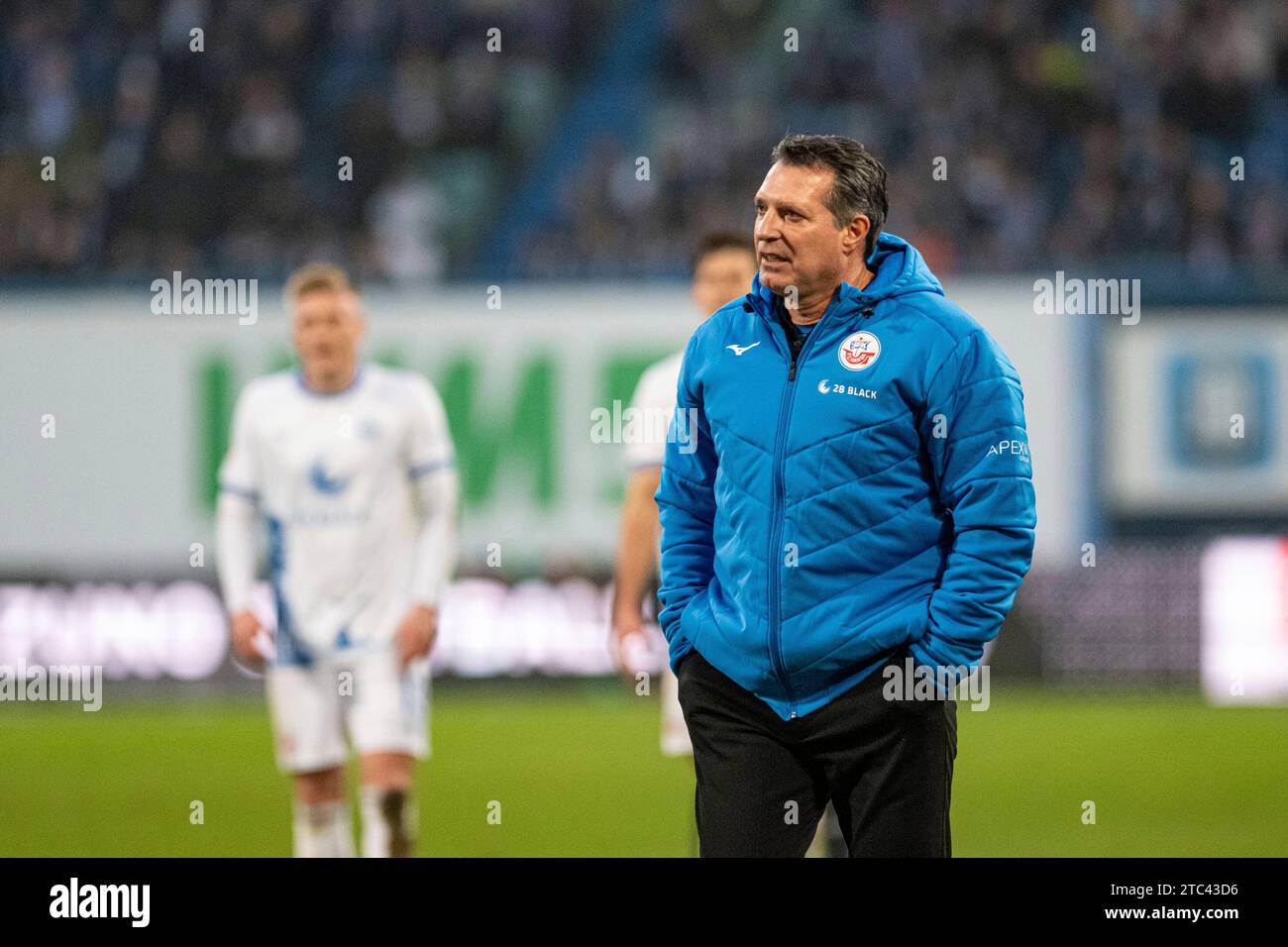 Rostock, Deutschland 10. Dezember 2023 2. BL 2023/2024 FC Hansa