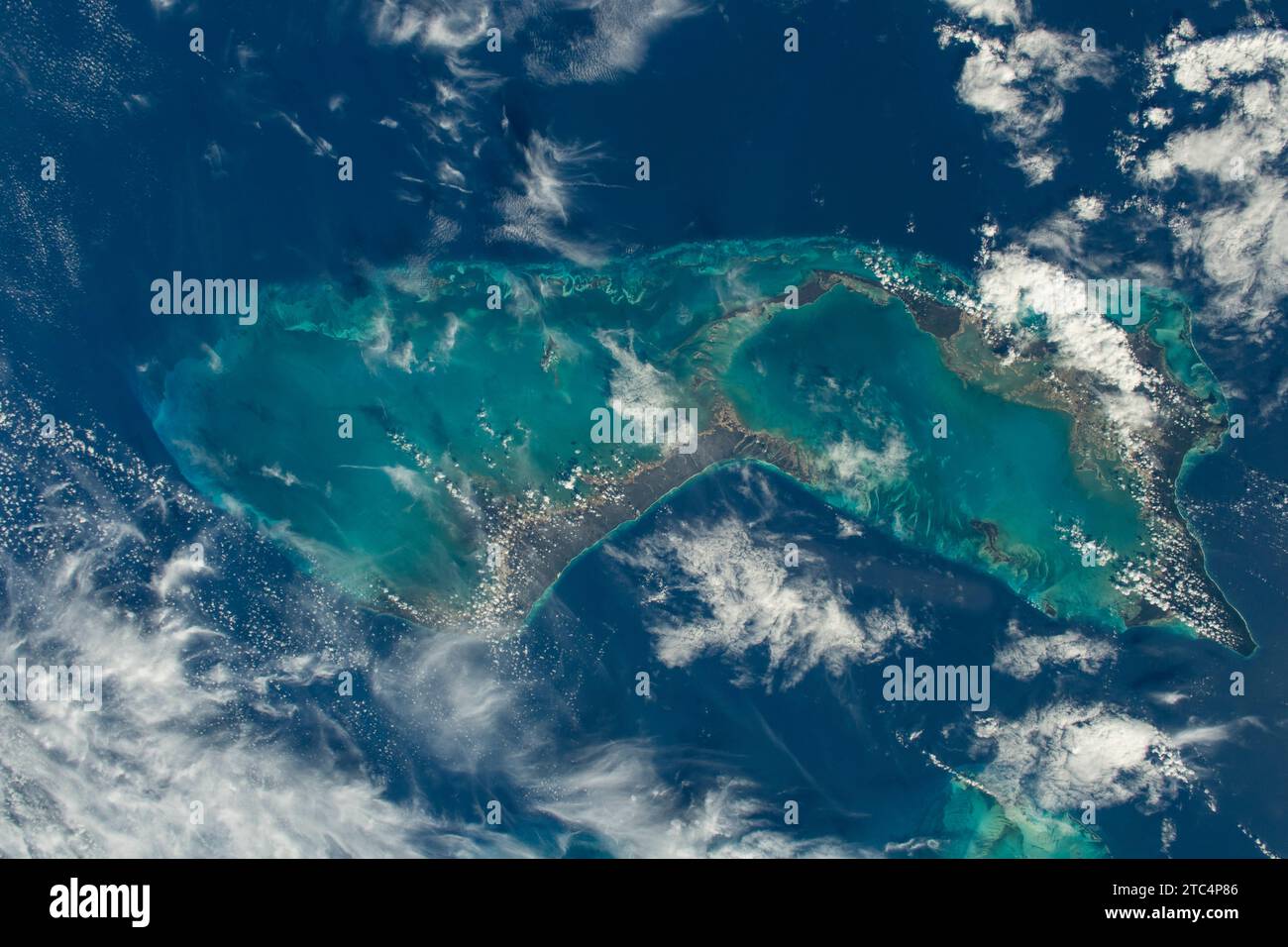 Die Insel Grand Bahama und Abaco auf den Bahamas Stockfoto