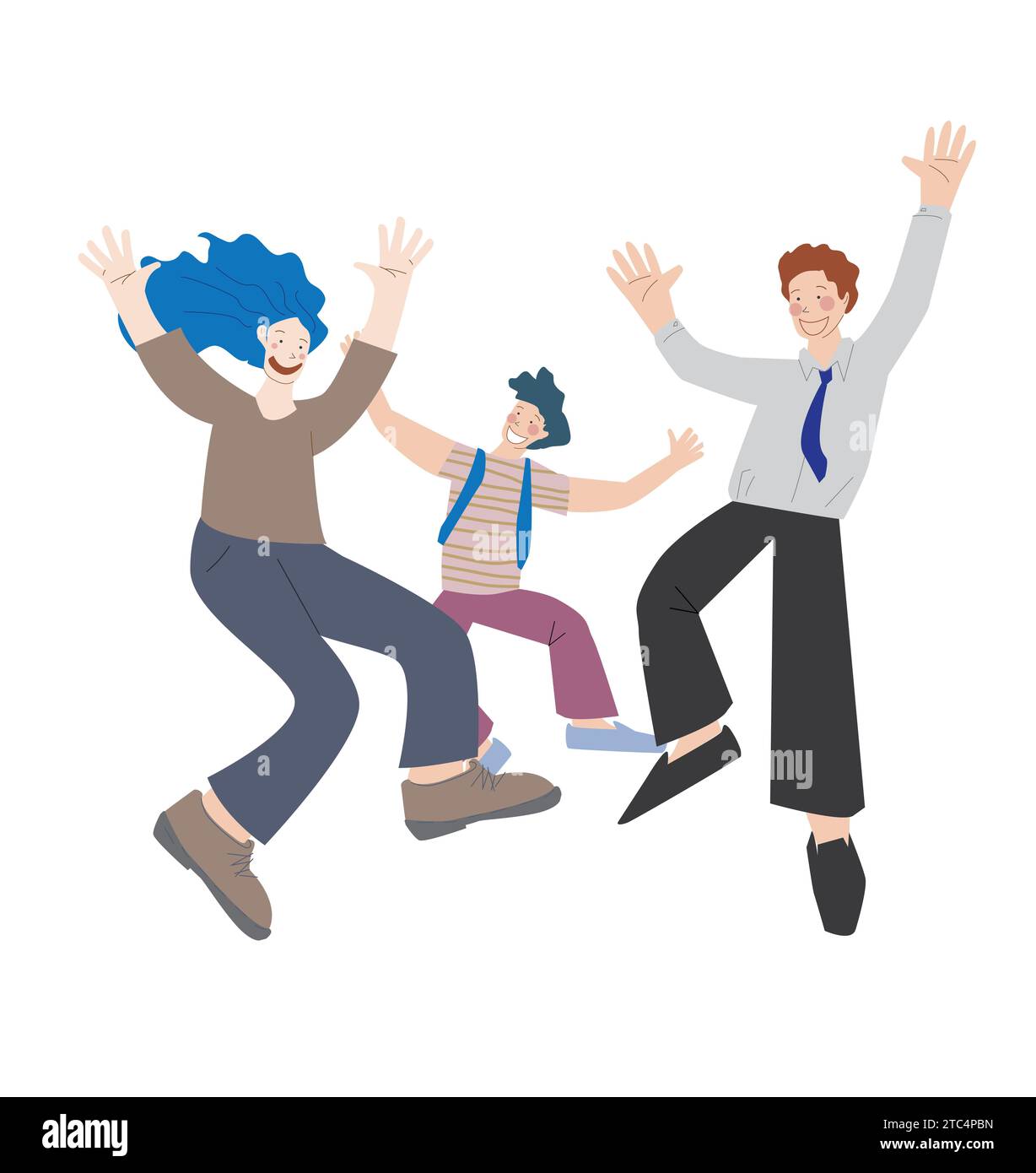 Grafische Darstellung der Gesten für Menschen. Menschliche Zeichnung kritzeln. Stockfoto
