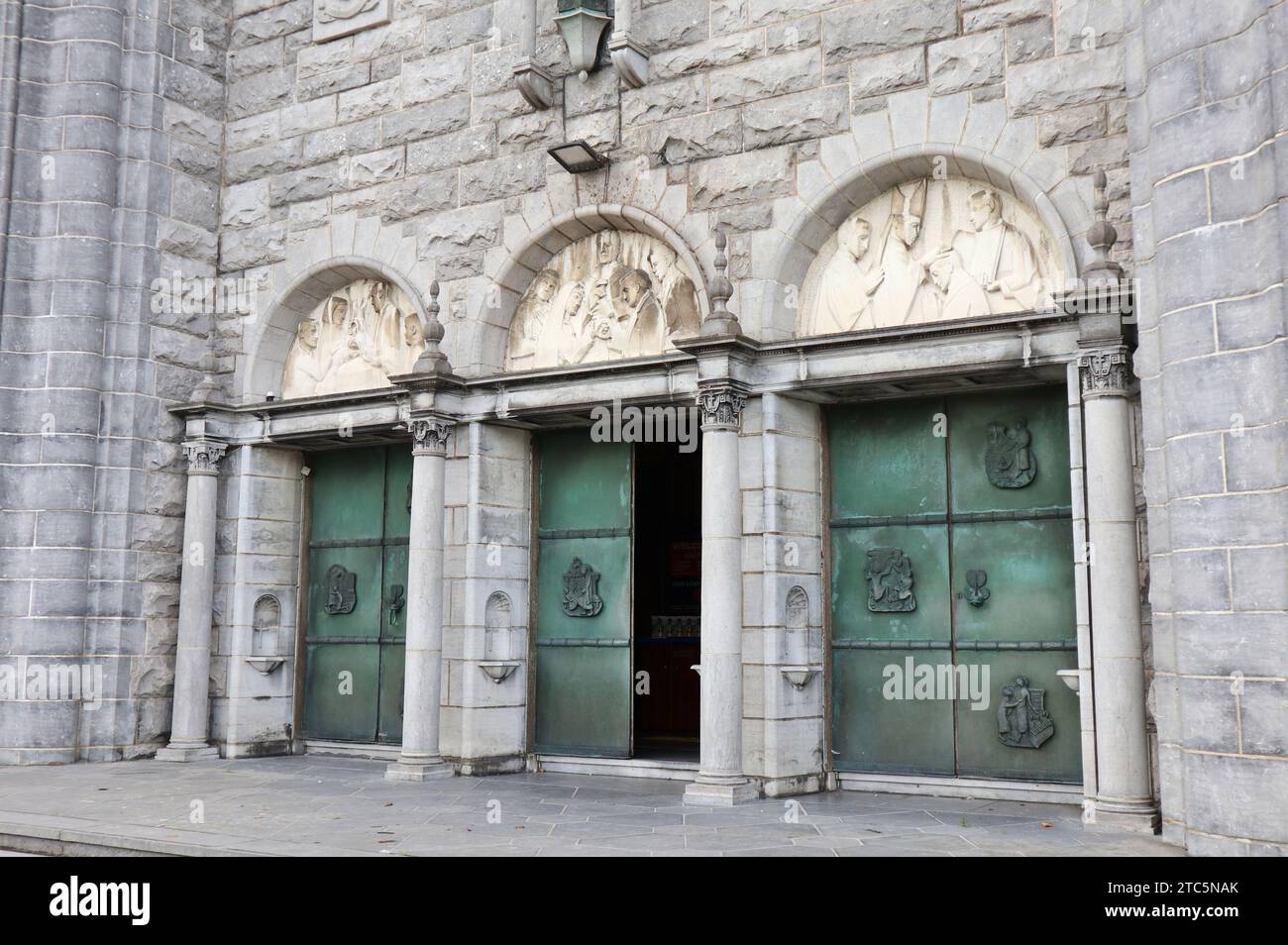 Galway - Entrata della Cattedrale Stockfoto