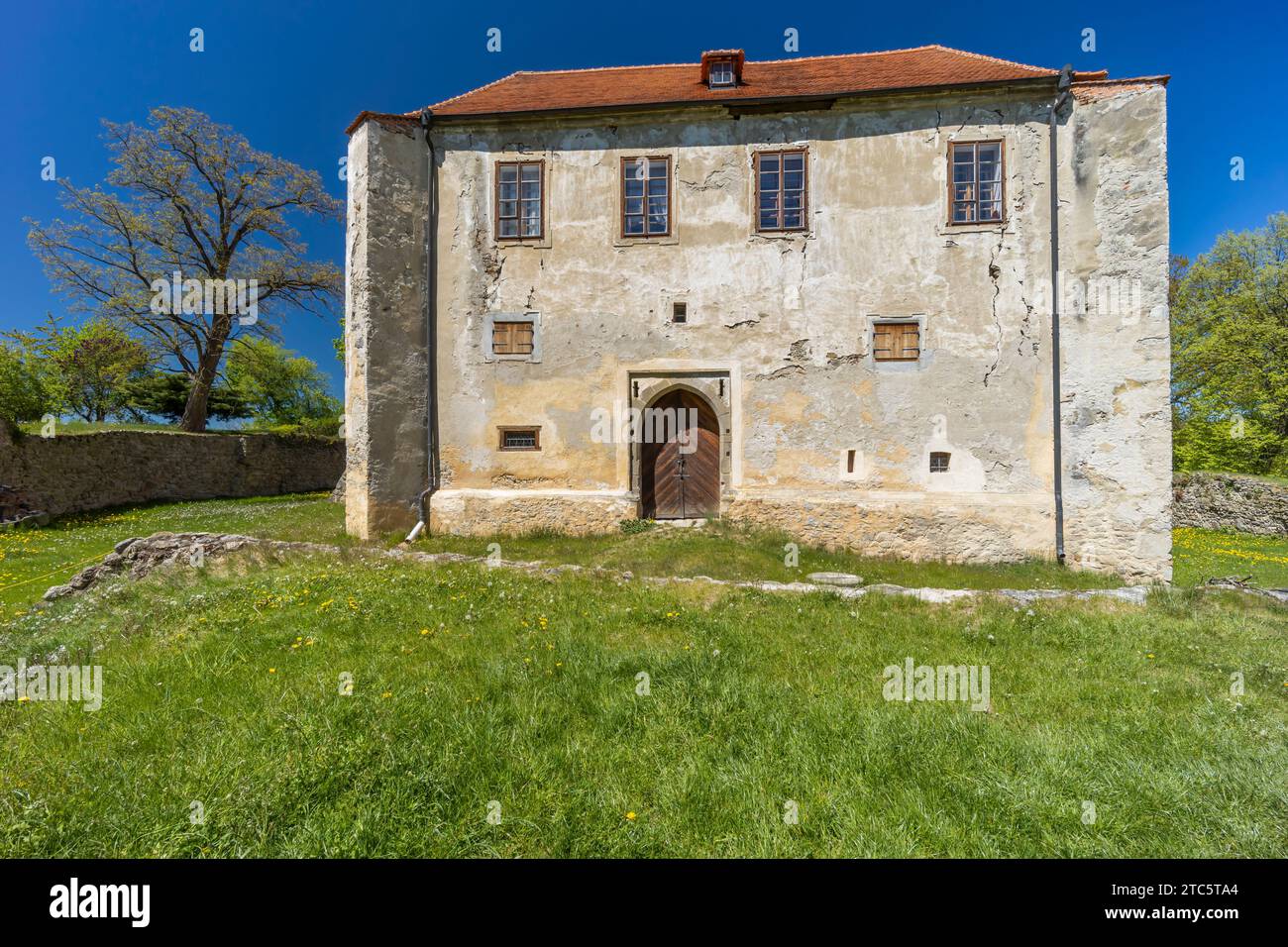 Festung Cuknstejn bei Nove hrady, Südböhmen, Tschechische Republik Stockfoto