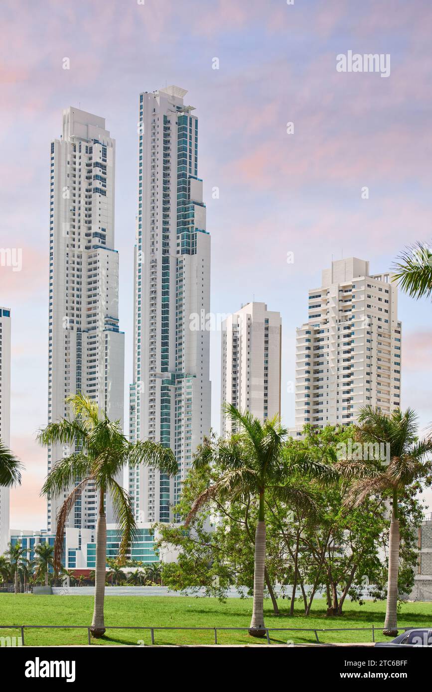 Costa del Este, Panama City, Republik von Panama, Mittelamerika Stockfoto